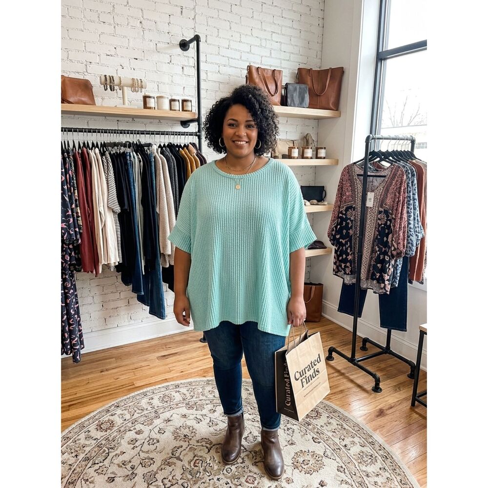 Andree By Unit 2X Oversized Top (41 ptp)